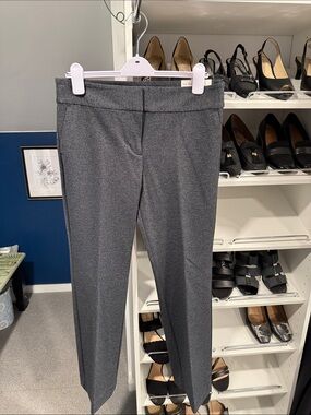Ann Taylor Factory Gray Stretch Trousers